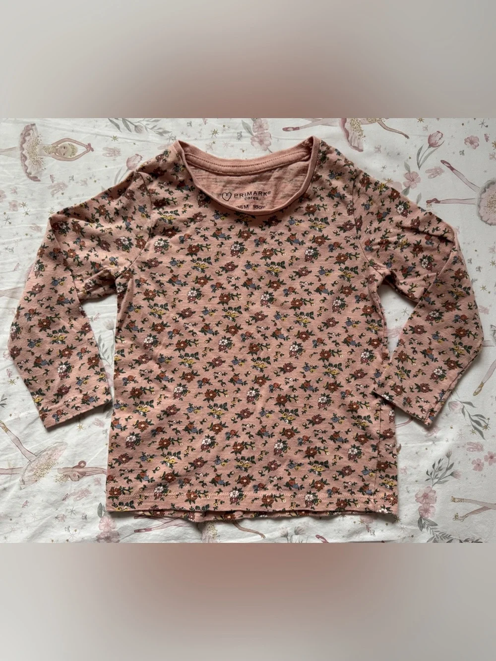 Girls 2T/24-36M Long Sleeve Top Lot of 4 | Primark, Old Navy, Cat & Jack Bundle